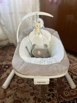 Elektrická hojdačka pre bábätko Ingenuity – ako nová - 5