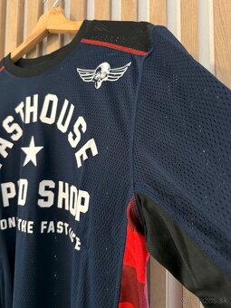 Dres Fasthouse, Originals Air Cooled Jersey - Navy/Black - 5