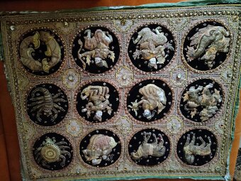 Vzácny gobelín Kalaga Barmská - 5