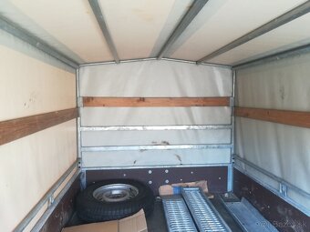 Privesny vozik 1000kg, brzdeny - 5