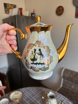 Porcelánový kávový/čajový zberatelsky set Jugoporcelan - 5