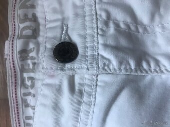TOMMY HILFIGER originál white pánske capri nohavice L/XL - 5