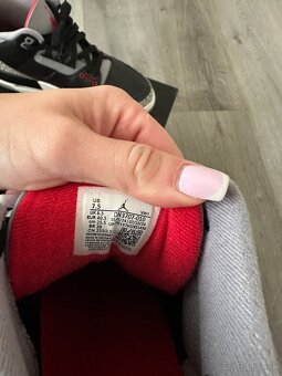 Jordan 3 Retro Black Cement veľ.40,5 - 5