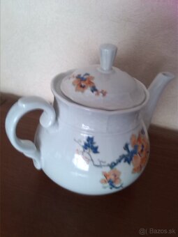 Porcelánové čajníky 2ks, misa polievková - 5