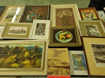 Predám grafiky Petra Kľúčika a obrazy aj grafiky iných autor - 5