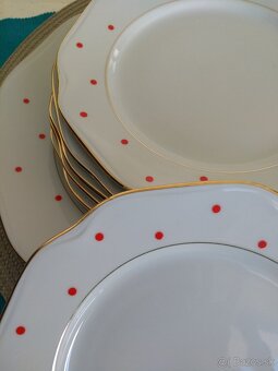 Sloník-vázičky a Bodka 1+6taniere,2Lienka hrnčeky - 5