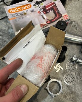 Delimano Pro nový mlynček na mäso a cesto kuchynský robot - 5