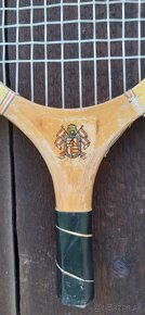 Detske drevene tenisove rakety-retro - 5