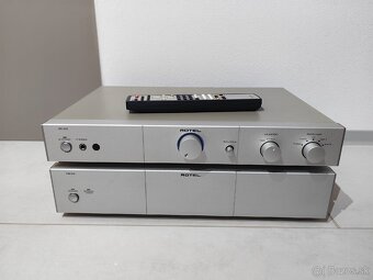 ROTEL RB03 + ROTEL RC03 pre amp + koncák - 5