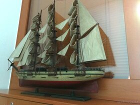drevený model lode - 5