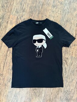 Tričko Karl Lagerfeld s vyšívaným vzorom - 5