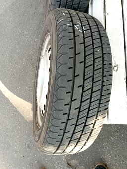 Predám plechové disky na pneu pre vw T4 r16 - 5