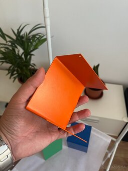 IKEA BRÄNNBOLL – farebné kovové podstavce (set 3 ks) - 5