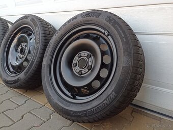 Orig zimná sada Škoda, VW, Seat, Audi 5x112 R16 + 205/55 R16 - 5