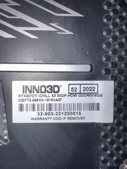 Inno3D GeForce RTX 3070 Ti iCHILL X3 - 5