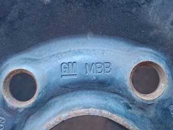 Plechové disky Opel/Chevrolet R16, 5x105 - 5