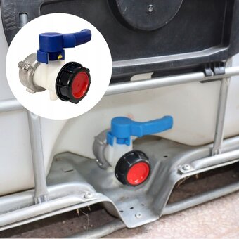 ventil na IBC nádrž 62 mm - 5