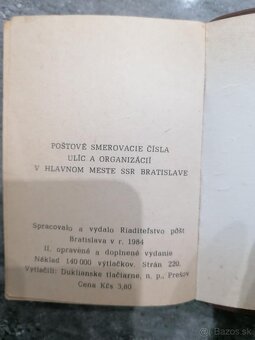 Staré PSČ čísla..cena 5€+postovne - 5