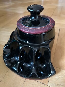 Sada: Keramický stojan a odklepávač na fajky - 5