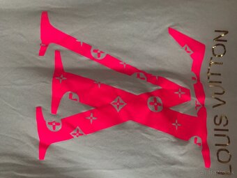 LOUIS VUITTON damske tricko neon M/L - 5