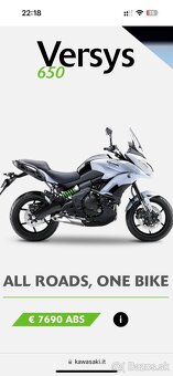 Kawasaki Versys 650 - 15 000 km rv2016 - 5