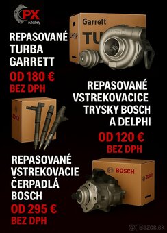 Turbo GARRETT 1.9 TDi - 66kw, 74kw, 81kw, 85kw - 5