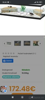 Akvárium pre korytnačky aquatlantis Tortum čierne - 5