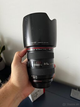 Canon EF 24-70mm f/2.8L USM (Mark I) – na opravu alebo ND - 5
