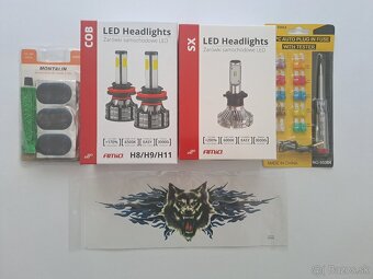 Led žiarovky - darčekový kôš autopríslušenstvo - 5