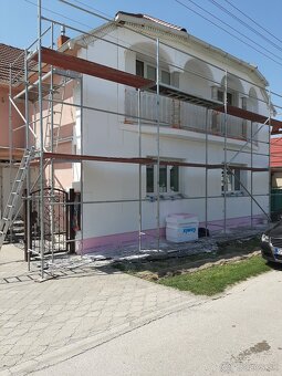 Lešenie zateplenie fasády - 5