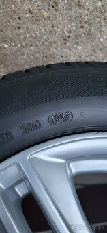 Predám alu disky 4x100 R14+ pneu - 5