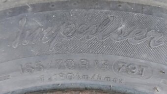 Pneumatiky letné 165/70 R13 - 5