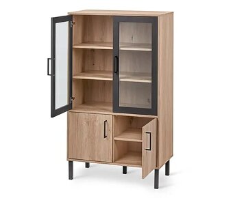 Nová Tchibo skriňa/vitrína v industriálnom štýle - 5