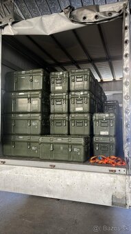 Vojenské bedne, ochranné kufríky 80x40x40cm Bundeswehr - 5