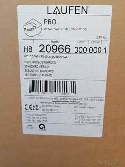 závesné WC Laufen - 5