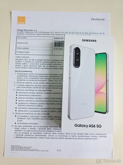 SAMSUNG GALAXY A56 8/256GB LIGHTGRAY - 5
