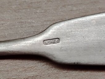 Staré lyžičky Wenzel Bachmann & Co - 5