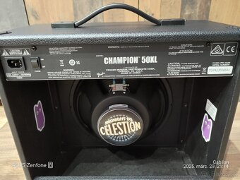 FENDER CHAMPION 50XL COMBO-Celestion G12-50w - 5