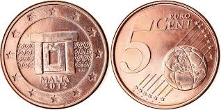 Euro centy 1+2+5 v Bankovej UNC kvalite - 5