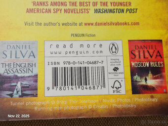 Daniel Silva 6 knih (Gabriel Allon seria) (ENG) - 5