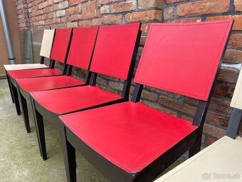 Masívne jedálenské stoličky – 25 ks – - 5