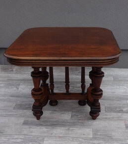 Stôl starožitný z 19 . storočia. - 5