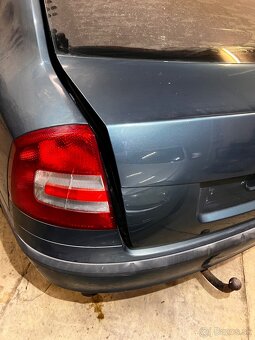 Kufor, zadný nárazník, ťažné zariadenie OCTAVIA 2 sedan - 5