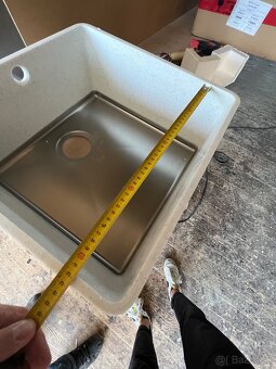 PREDÁM drez DuPont Corian Sparkling 9504 Everest - 5