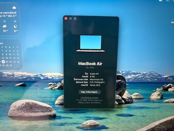 Predám Macbook Air 13,3” 2020 - M1 - IBA 11 cyklov - 5