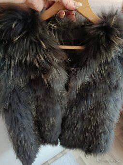 Vesta - pravá  kožušina mýval - 5