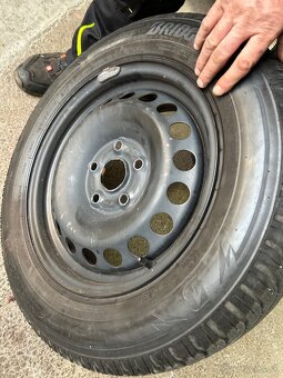 Zimné pneumatiky Bridgestone + disky - 5