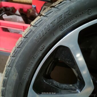 Hlinikove disky 5x110 r19 + zimne pneu - 5