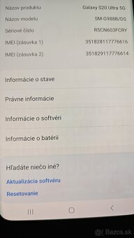 Samsung Galaxy S20 Ultra 5G 128GB čierny - 5