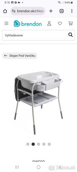 Vanička na kúpanie s pultom chicco - 5